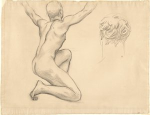 Tanulmányok "Az igazság leleplezése" c. alkotó: John Singer Sargent