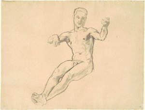 Tanulmány az "Arion" számára alkotó: John Singer Sargent