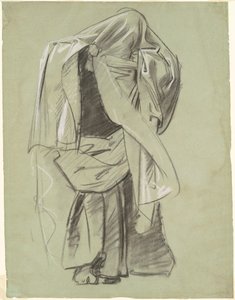 Tanulmány a "Próféták frízéhez" alkotó: John Singer Sargent