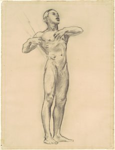 Orpheus-tanulmány a "klasszikus és romantikus művészethez" alkotó: John Singer Sargent