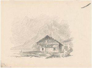 Svájci faház, 1869. alkotó: John Singer Sargent