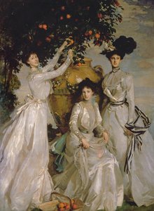 The Acheson Sisters (olaj, vászon) alkotó: John Singer Sargent