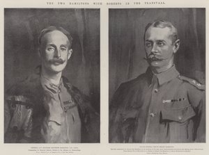 A két Hamilton Robertsszel a Transvaalban alkotó: John Singer Sargent