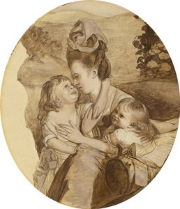 Vázlat a Copley családhoz, 1776. alkotó: John Singleton Copley