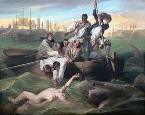 Watson és a cápa alkotó: John Singleton Copley