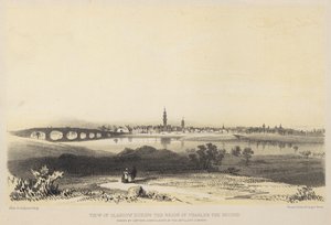 Glasgow kilátása Második Károly uralkodása alatt