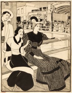 A mólón alkotó: John French Sloan