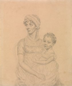 Lady Wigram kisfiával, William Pitt Wigrammal