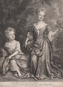 Henrietta és Anne Churchill alkotó: John Smith
