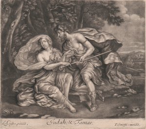 Júda és Támár alkotó: John Smith