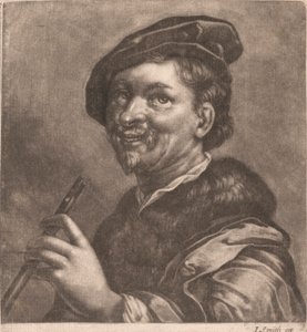 Férfi furulyázik alkotó: John Smith