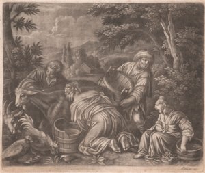 Kecskefejő nő alkotó: John Smith