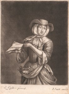 Zenét árusító nő alkotó: John Smith