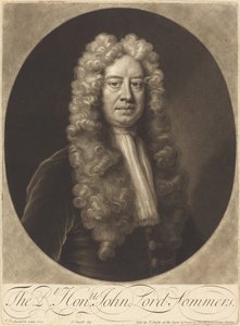 John Lord Sommers alkotó: John Smith after Jonathan Richardson, Sr.
