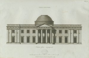 Chillington Hall: metszet