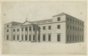 Chillington Hall: toll és mosás rajz, nd [?1780-as évek]
