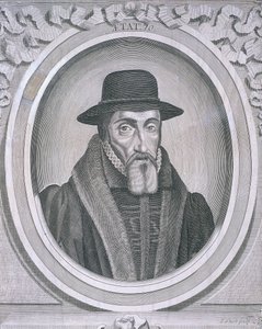 John Foxe ovális portréja, c1570, c1700 alkotó: John Sturt