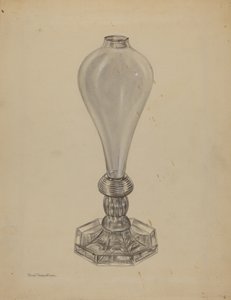 Lámpa, c. 1936. alkotó: John Tarantino