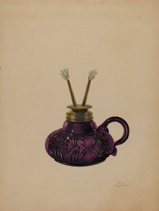 Lámpa, c. 1937. alkotó: John Tarantino