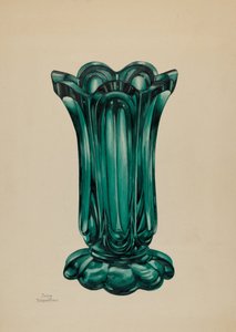 Váza, c. 1937. alkotó: John Tarantino