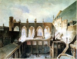 A Westminster-i Szent István-kápolna pusztulása