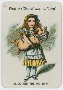 Alice és a disznó baba alkotó: John Tenniel