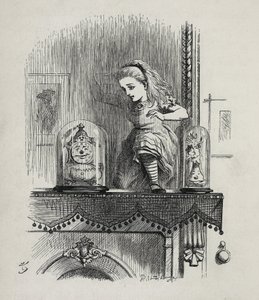 Alice áthalad a tükörben – Lewis Carroll „Alice kalandjai Csodaországban és a nézõüvegen keresztül” címû részében, John Tenniel (1820-1914) illusztrációja alkotó: John Tenniel