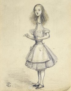 "Kíváncsibb és kíváncsibb" alkotó: John Tenniel