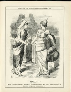 John Tenniel (1820-1914) illusztrációja a Punchban alkotó: John Tenniel