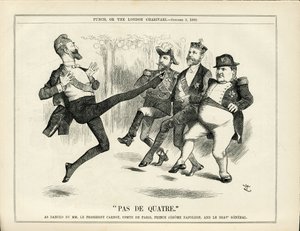 John Tenniel (1820-1914) illusztrációja a Punchban alkotó: John Tenniel