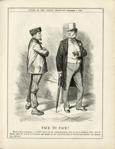 John Tenniel (1820-1914) illusztrációja a Punchban alkotó: John Tenniel
