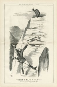 John Tenniel (1820-1914) illusztrációja a Punchban alkotó: John Tenniel