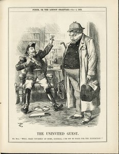 John Tenniel (1820-1914) illusztrációja a Punchban alkotó: John Tenniel