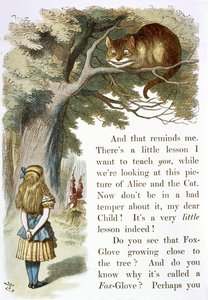A Cheshire macska alkotó: John Tenniel