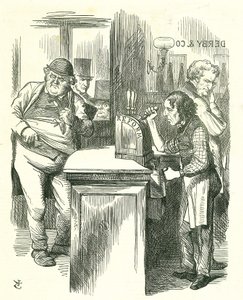 The Honest Pot Boy: Parlament reformja – a franchise kiterjesztése. Disraeli a reformot tálalja John Bullnak parlamenti ellenzéke figyelte. Bemutatta és vitte reformtörvénytervezetét. Tenniel rajzfilm a londoni Punchból alkotó: John Tenniel