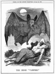 Az ír vámpír, 1885 alkotó: John Tenniel