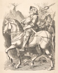 A lovag és társa ütés, 1887. március 5., 1887. alkotó: John Tenniel
