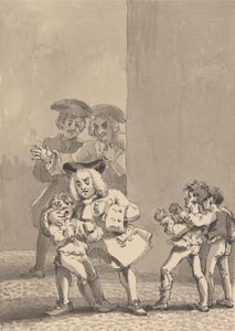 Hogarthot, akit Barry és egy barátja követett, elkapták egy fiú mellett, hogy harcoljon, hogy elkapja félelmetes arcát alkotó: John Thomas Smith