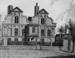 A régi kastély, Hackney, 1800, 1911