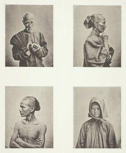 Négy fej, a munkásosztály típusai, c. 1868.