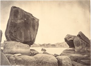 Különös alakú sziklák Kulangsu szigetén, Amoyban alkotó: John Thomson