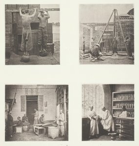 Guruló illatú kapribogyó és puskapor teák, Mérőtea exportra, Teaház..., c. 1868. alkotó: John Thomson