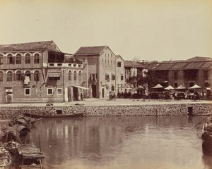A Bund, Makaó alkotó: John Thomson