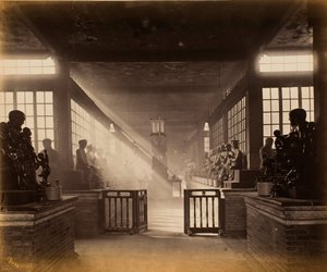 Wah Lum Chu, Kanton (ma: Hualin-templom 华林寺) alkotó: John Thomson