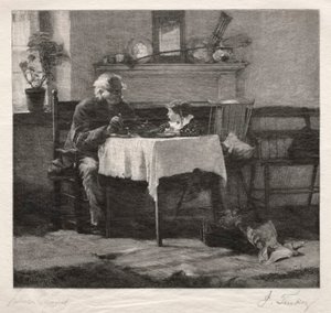 Bizalom cseréje, 1887. alkotó: John Tinkey