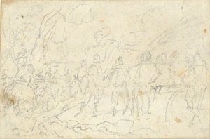 Burgoyne feladása alkotó: John Trumbull