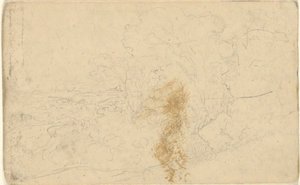 Cím nélkül, fólióról: Kilátások Fürdő közelében alkotó: John Trumbull