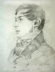 Anthony Vandyck Copley Fielding (1787-1855), 1810 (grafit szőtt papíron) alkotó: John Varley