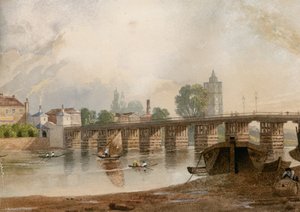 Régi Battersea híd alkotó: John Varley