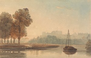 A Temze Windsorban alkotó: John Varley